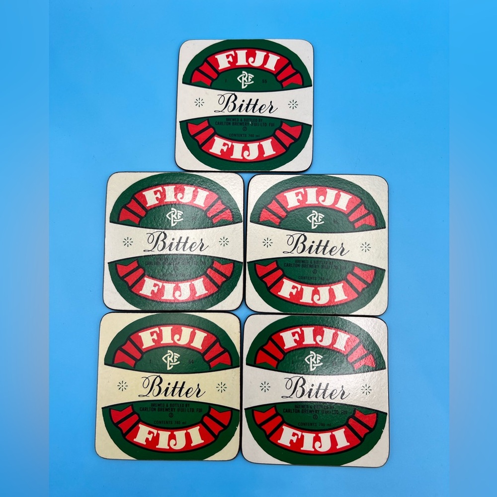 Fiji Bitter Coasters Set